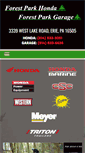 Mobile Screenshot of forestparkhonda.com